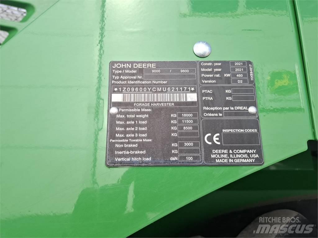 John Deere 9600 Kendi yürür silaj makinalari