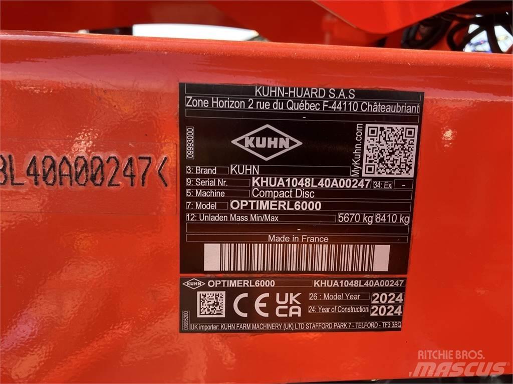 Kuhn L6000 Kültivatörler