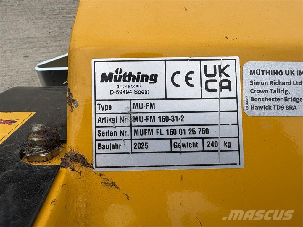 Muthing MU-FM160 Asılı ve çekilir biçme makineleri