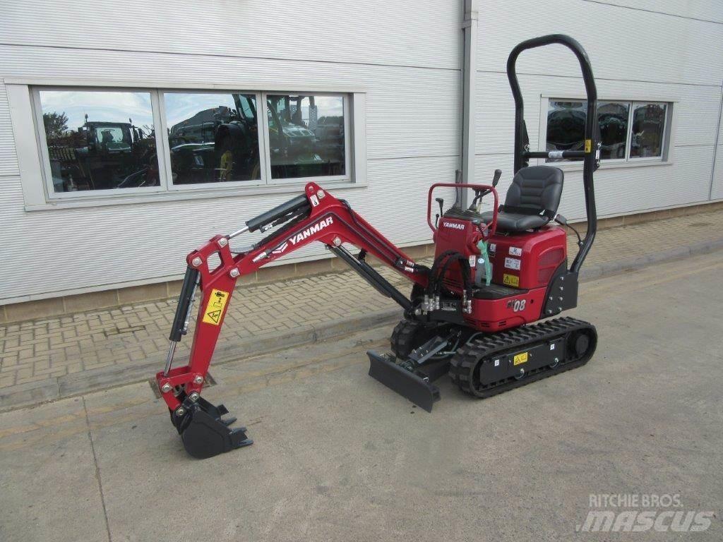 Yanmar SV08 Paletli ekskavatörler