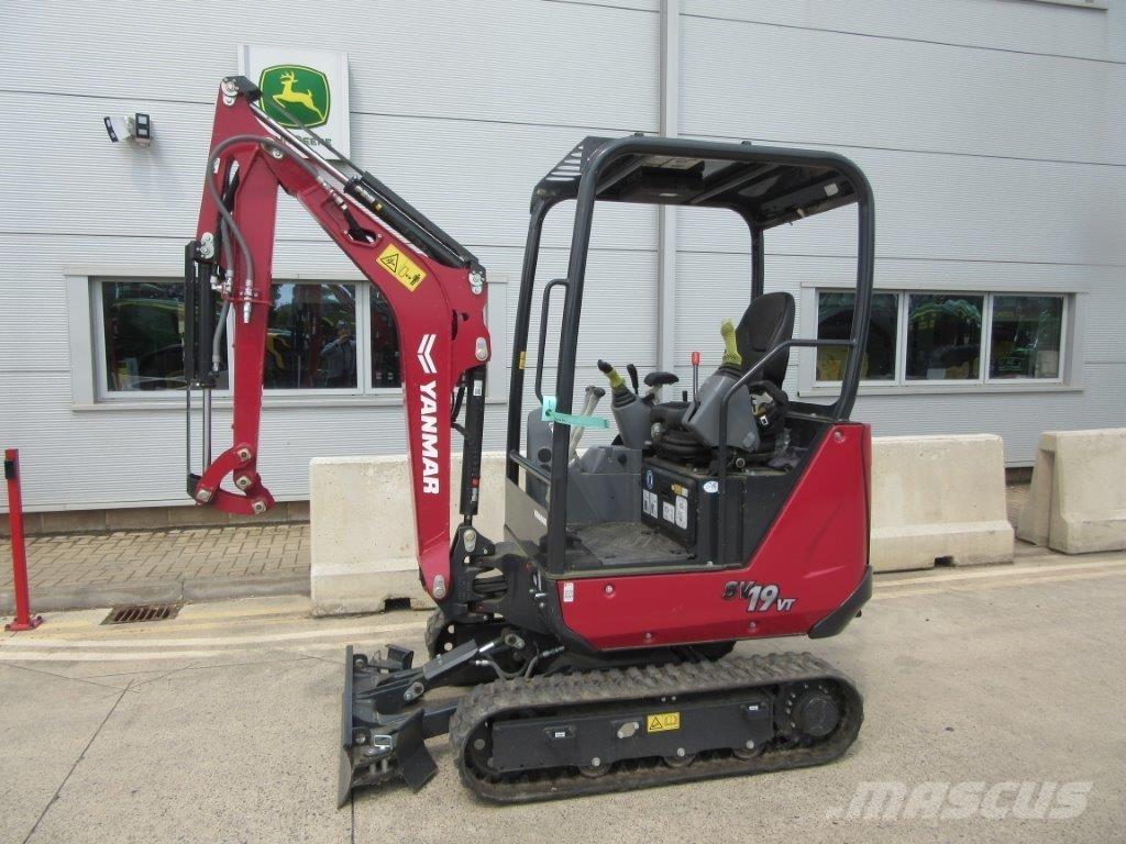 Yanmar SV19VT Paletli ekskavatörler