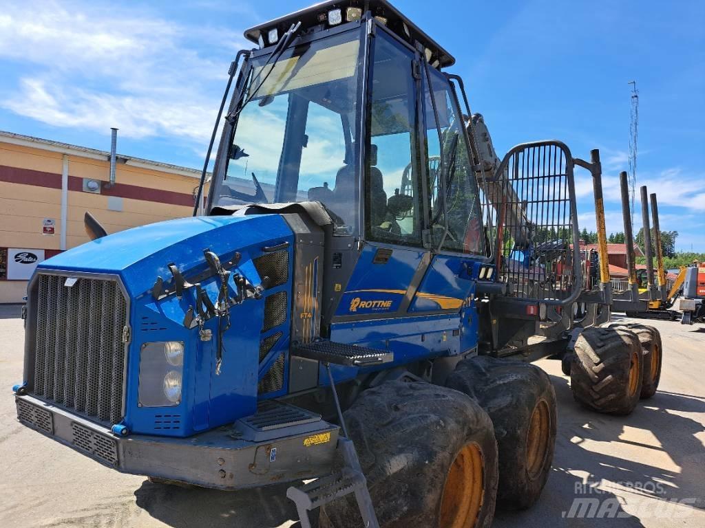 Rottne F11D Tomruk yükleyici traktörler