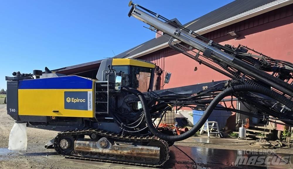 Epiroc SmartRoc T40 Tünel açma ve yer altı maden sondaj makineleri