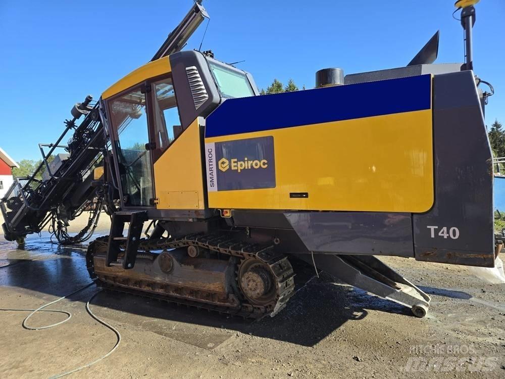 Epiroc SmartRoc T40 Tünel açma ve yer altı maden sondaj makineleri