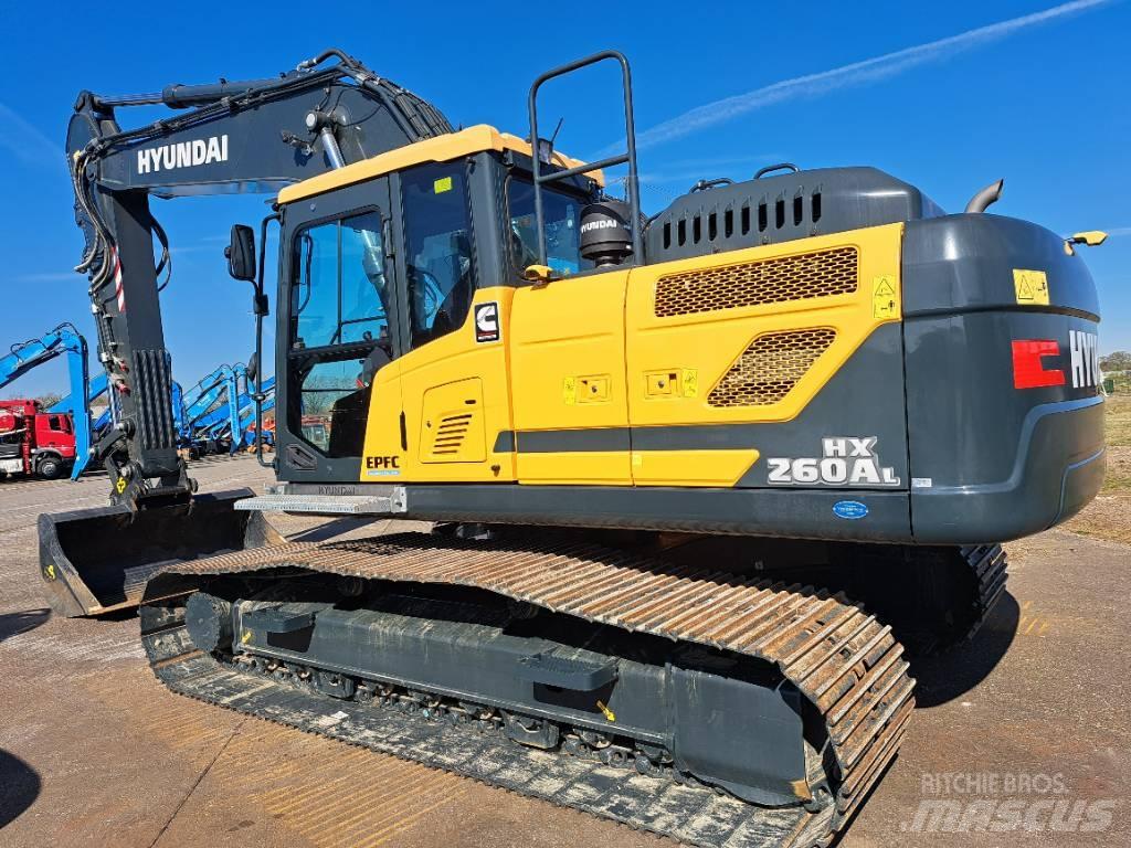 Hyundai HX260AL Paletli ekskavatörler