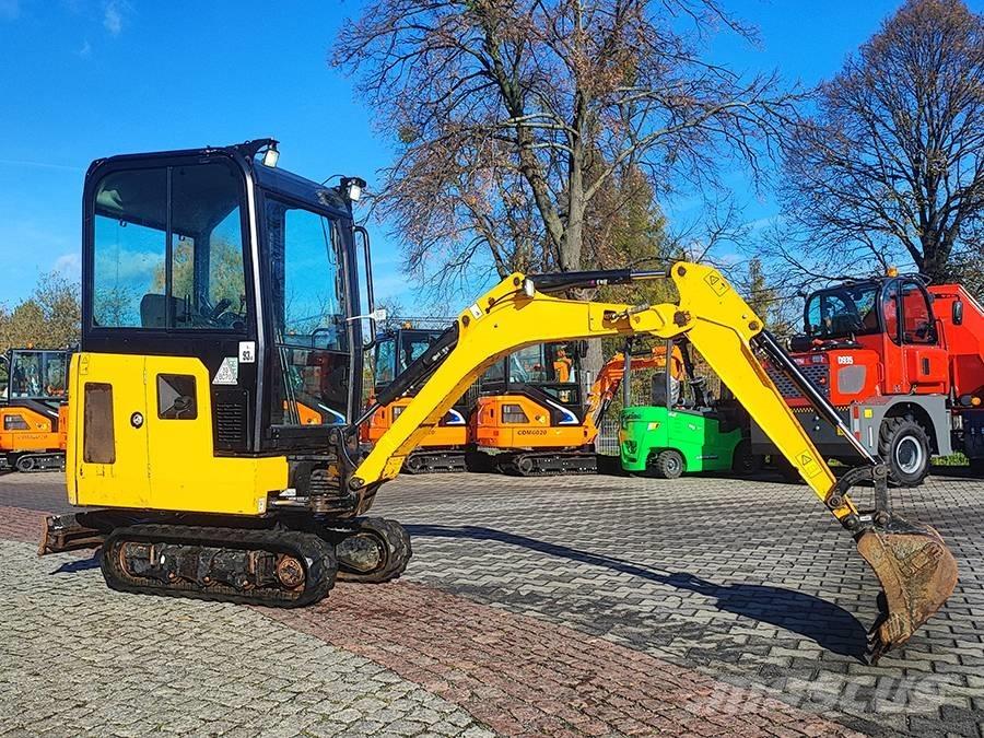 JCB 15 C-1 Mini ekskavatörler, 7 tona dek