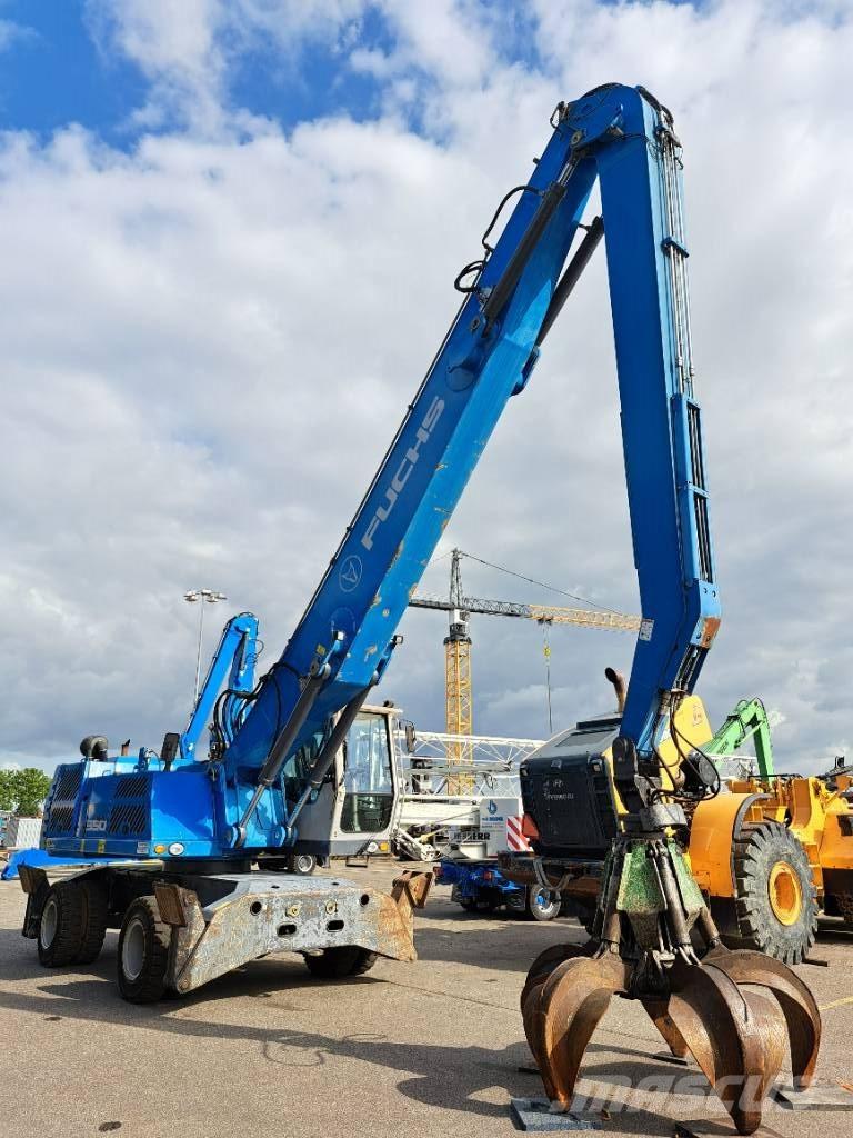 Fuchs MHL350E + Polyp Atık taşıma araçları