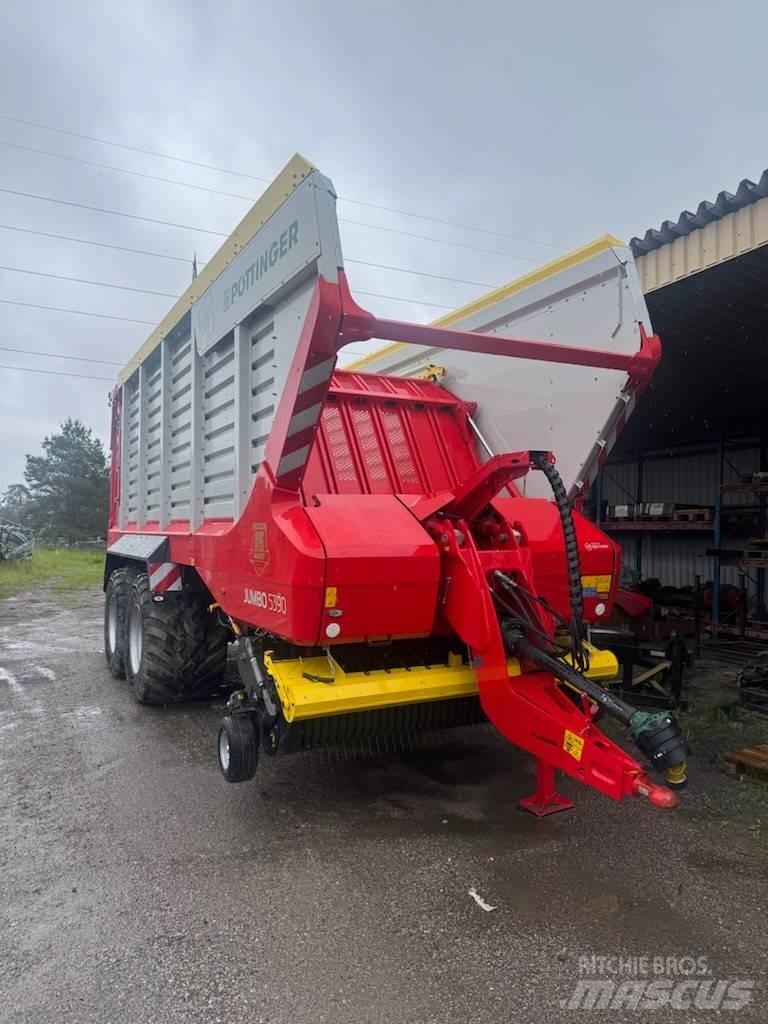 Pöttinger Jumbo 5390 Kendi yükler römorklar