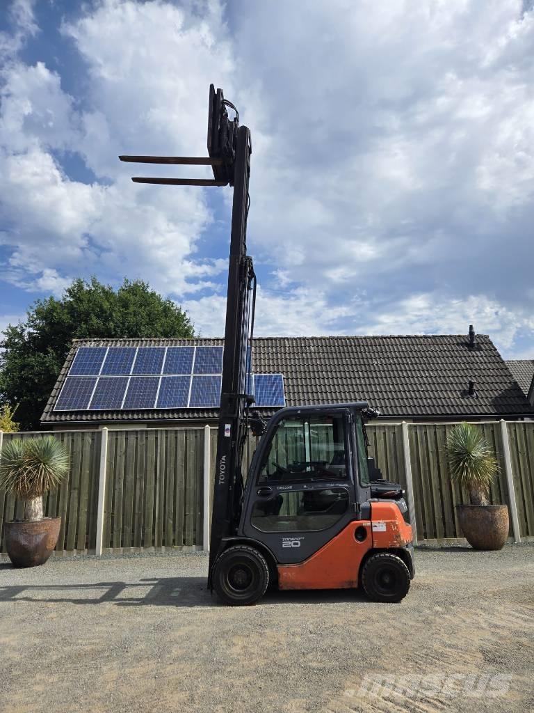 Toyota 8 FD 20 Dizel forkliftler