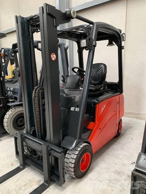Linde E18PH Elektrikli forkliftler