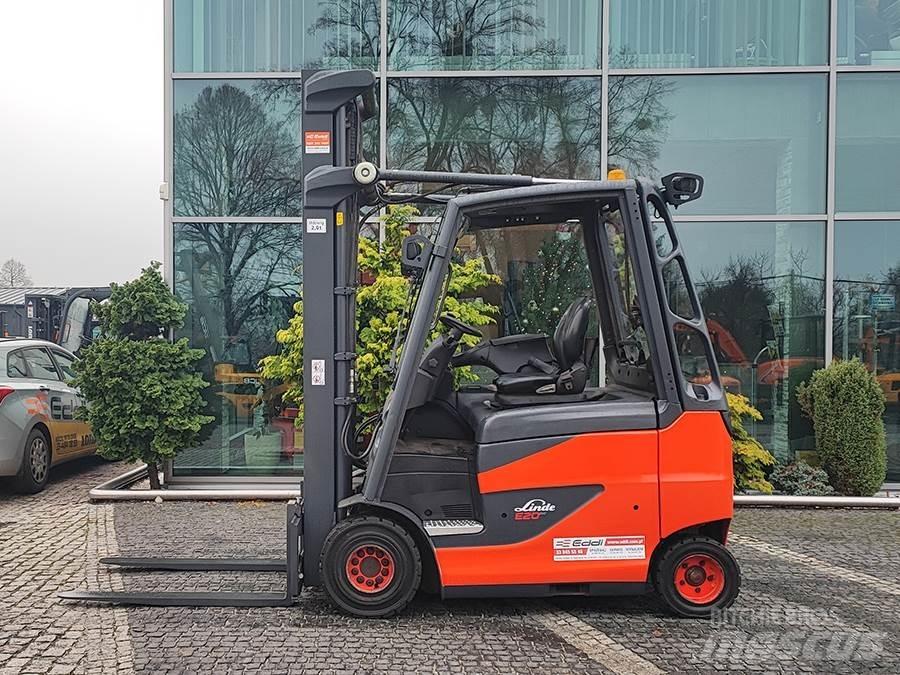 Linde E20-01/600 Elektrikli forkliftler