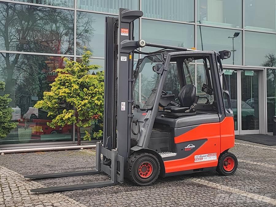 Linde E20-01/600 Elektrikli forkliftler