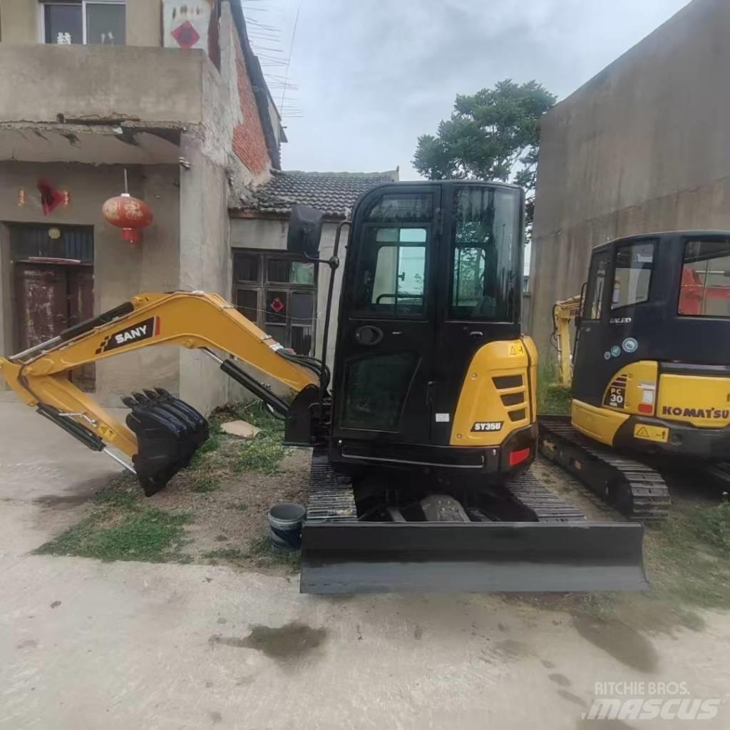 Sany SY 35 U Mini ekskavatörler, 7 tona dek