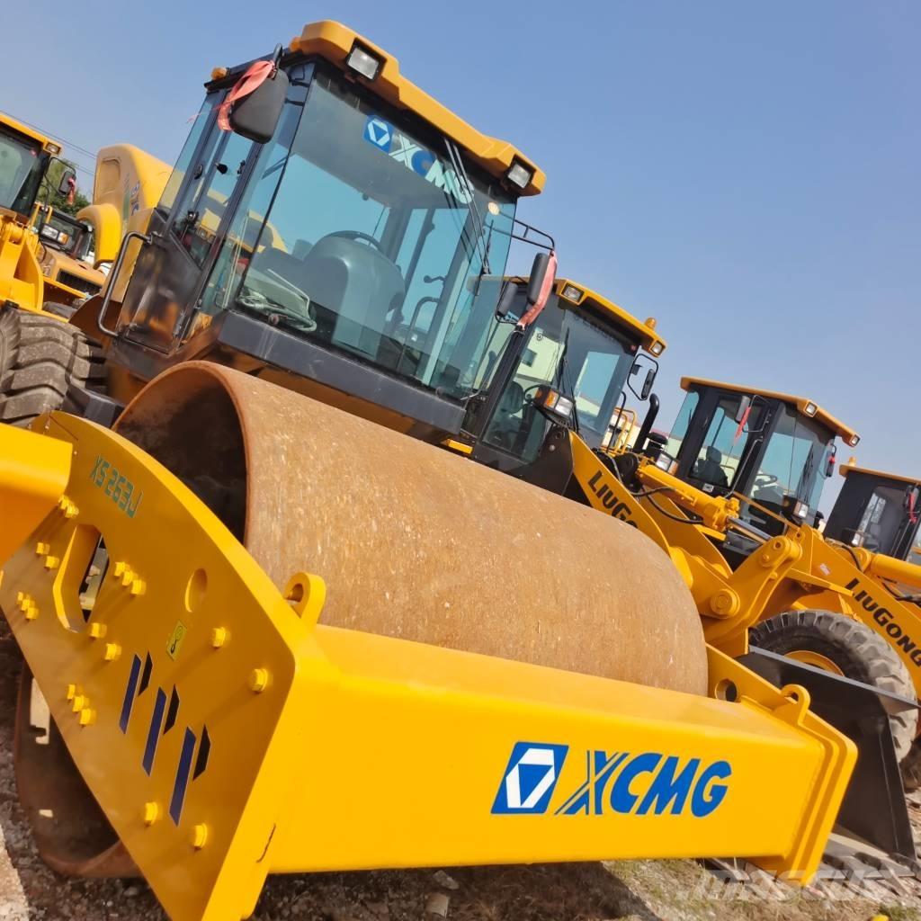XCMG XS 263 J Tek tamburlu silindirler