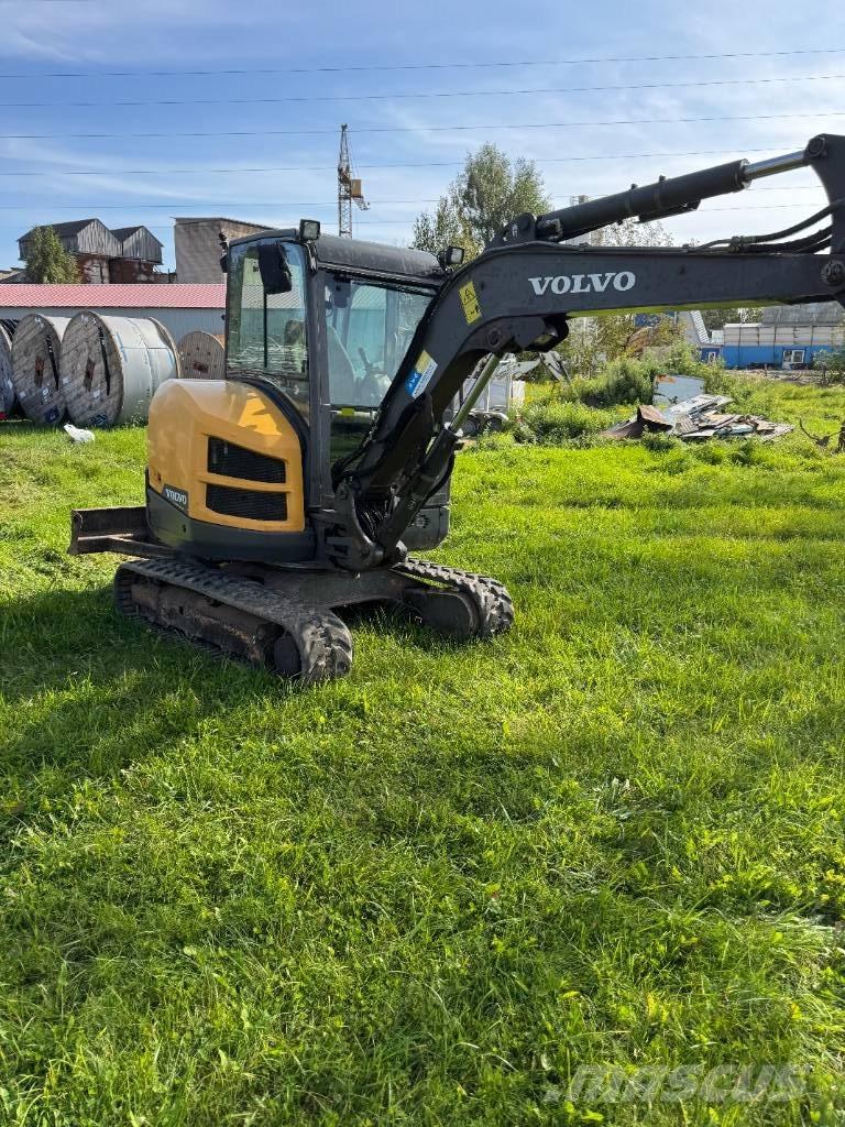 Volvo EC 35 D Mini ekskavatörler, 7 tona dek