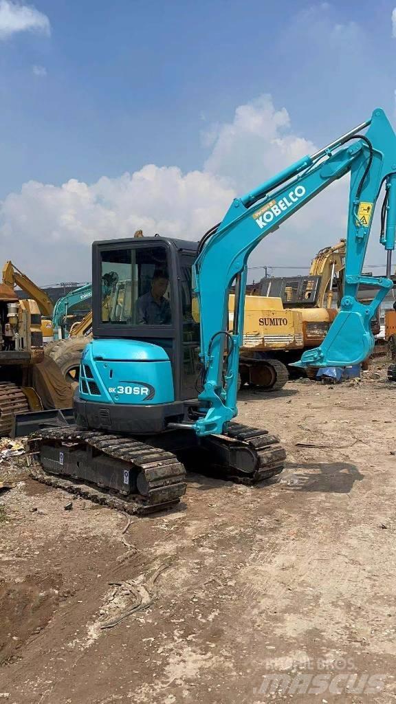 Kobelco SK 30 SR Mini ekskavatörler, 7 tona dek