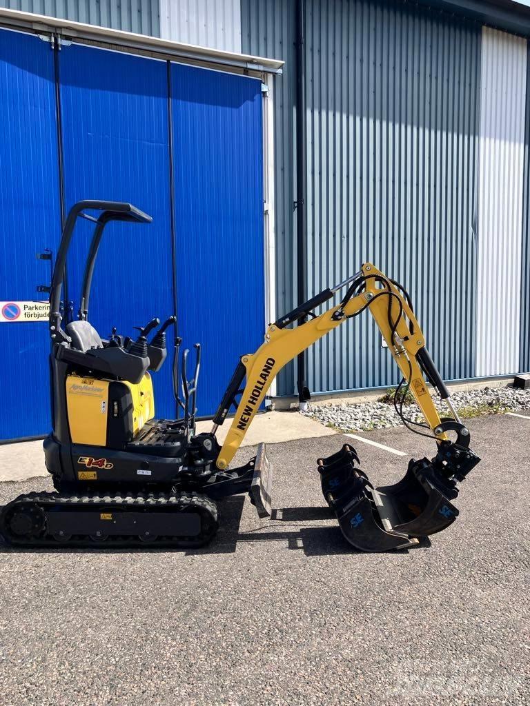 New Holland E14D Mini ekskavatörler, 7 tona dek