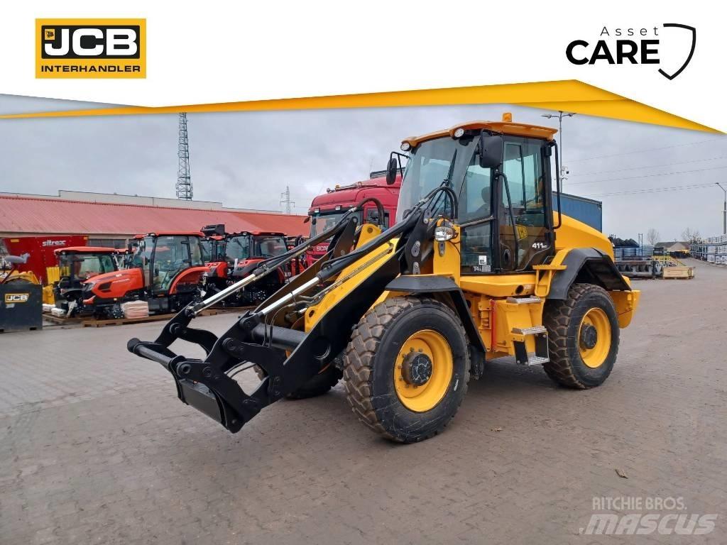 JCB 411 Tekerlekli yükleyiciler