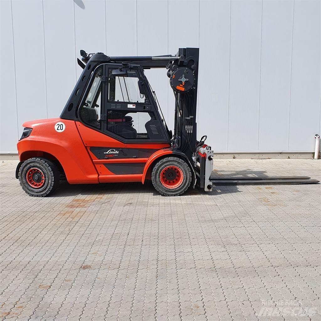 Linde H80D/900 Dizel forkliftler