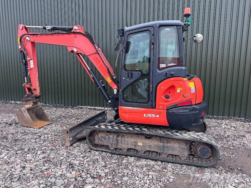 Kubota U 55-4 Mini ekskavatörler, 7 tona dek