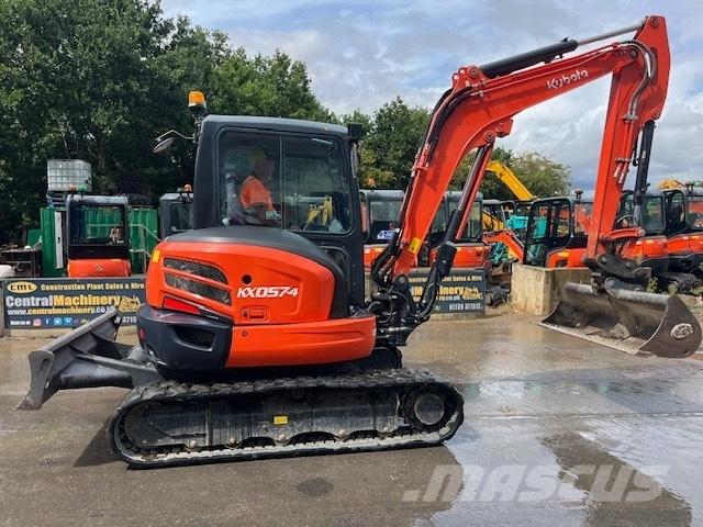 Kubota KX 057-4 Mini ekskavatörler, 7 tona dek