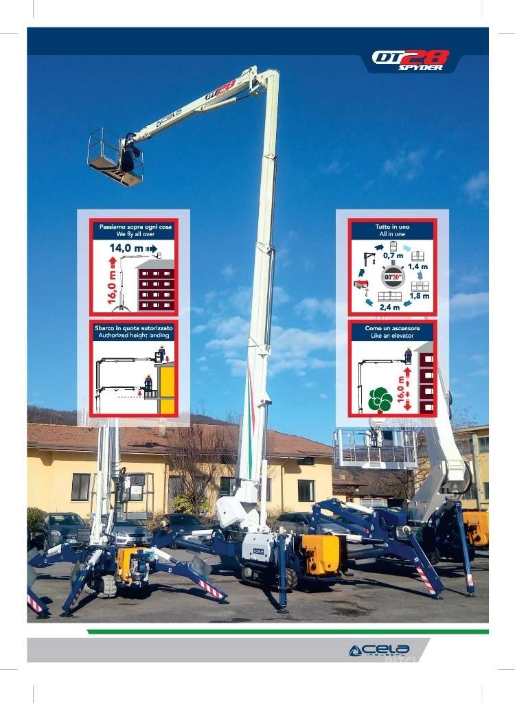 Cela CRAWLER DT 28 Diger lift ve platformlar