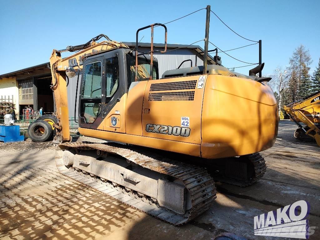 CASE CX 210 D Paletli ekskavatörler