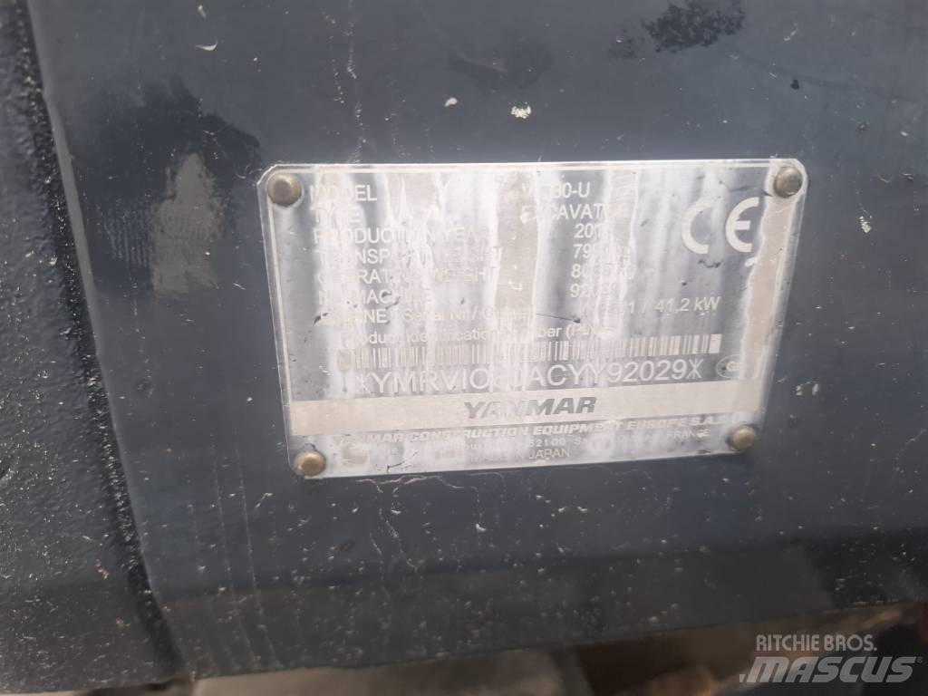 Yanmar Vio 80 U Midi ekskavatörler 7 - 12 t