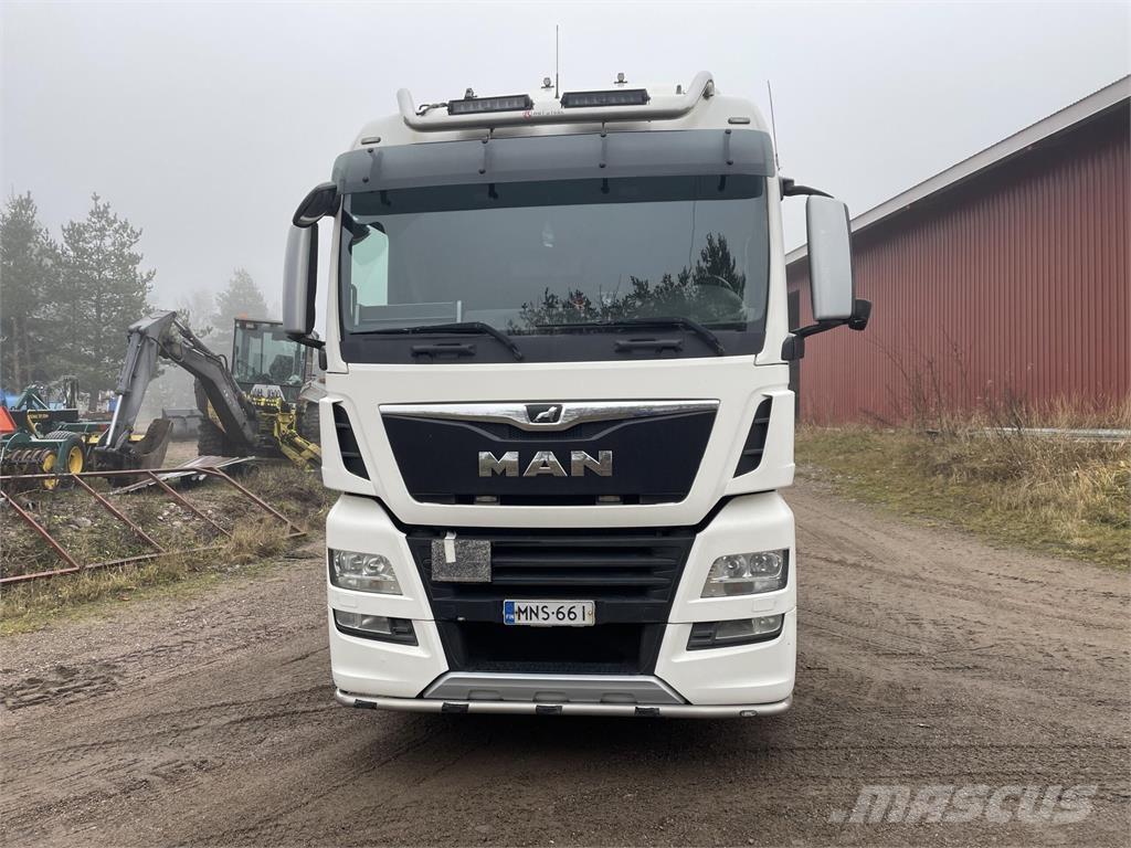 MAN TGX 35.580 Vinçli kamyonlar