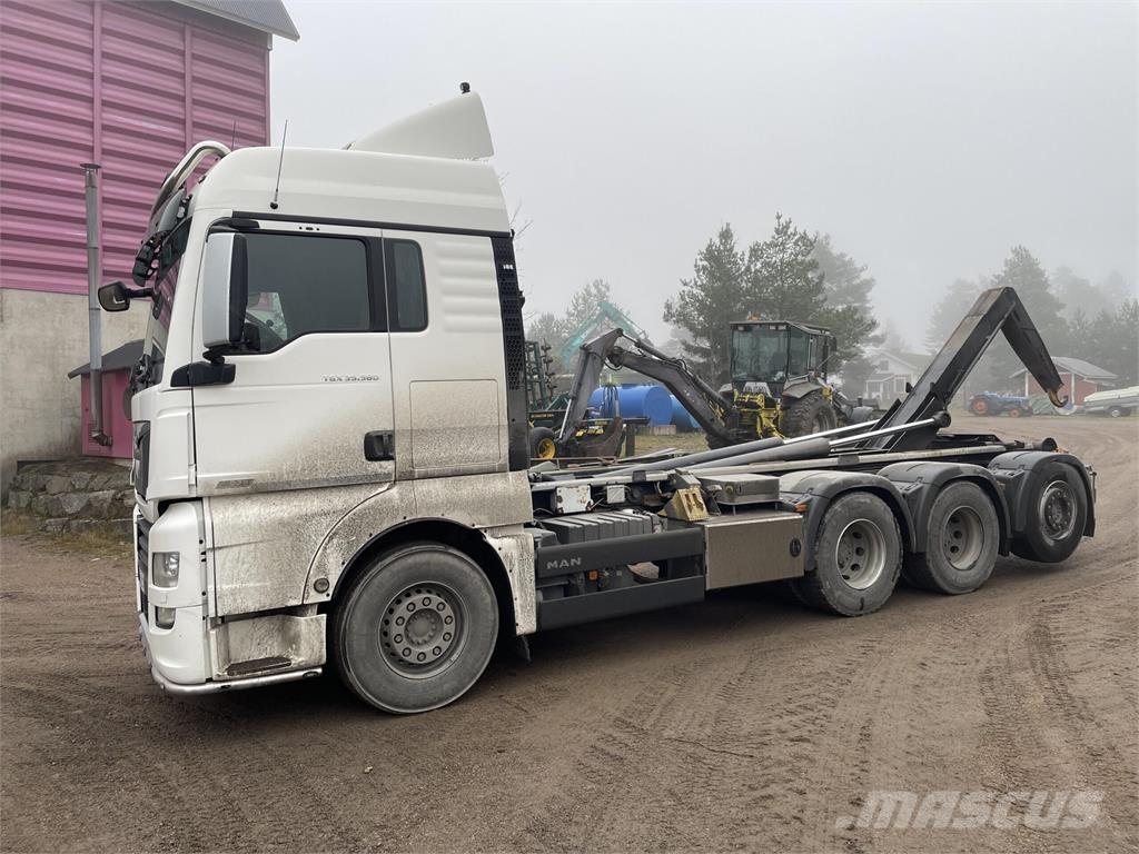 MAN TGX 35.580 Vinçli kamyonlar