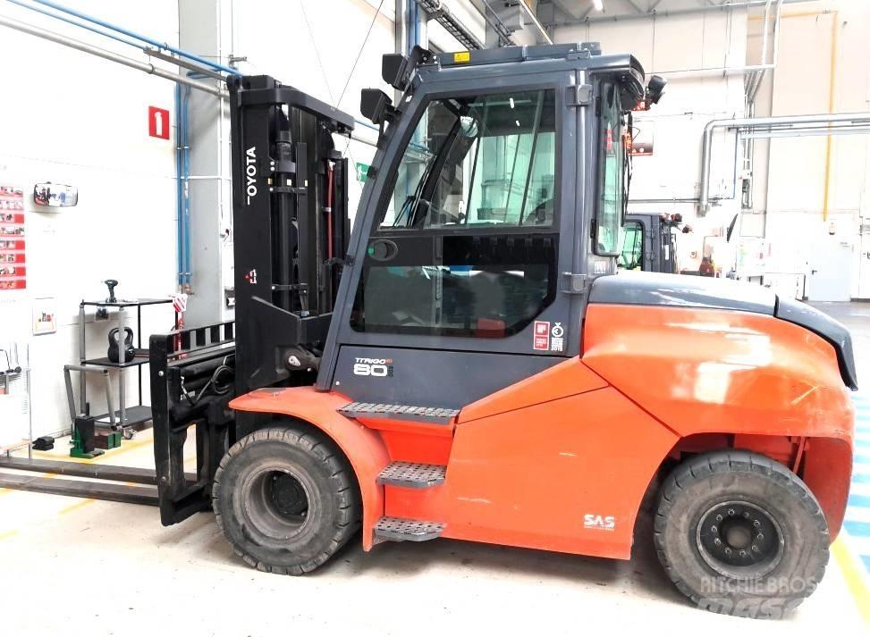 Toyota 9 FBH 80 T Elektrikli forkliftler