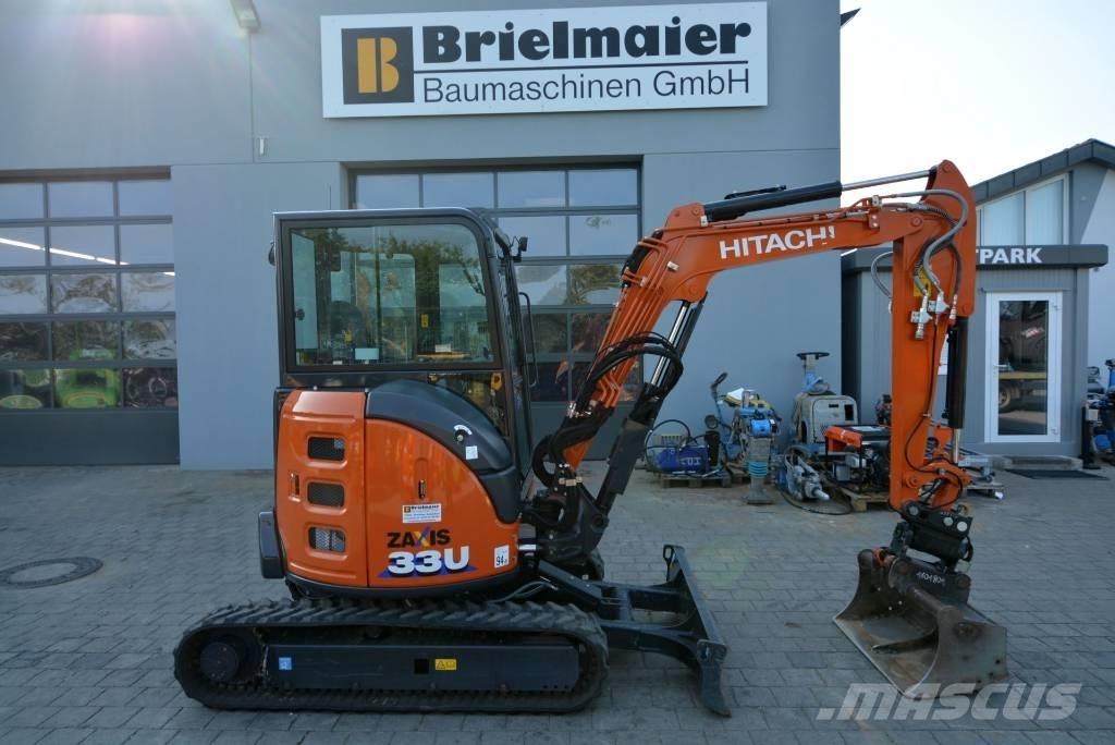 Hitachi ZX 33 U-6 Mini ekskavatörler, 7 tona dek