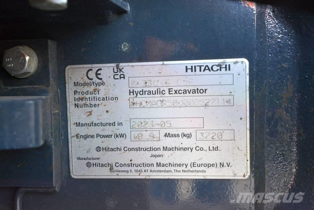 Hitachi ZX 33 U-6 Mini ekskavatörler, 7 tona dek
