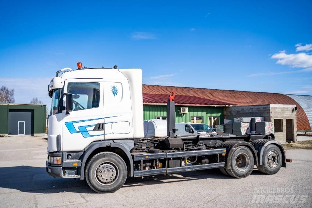 Scania R 144 GB Vinçli kamyonlar
