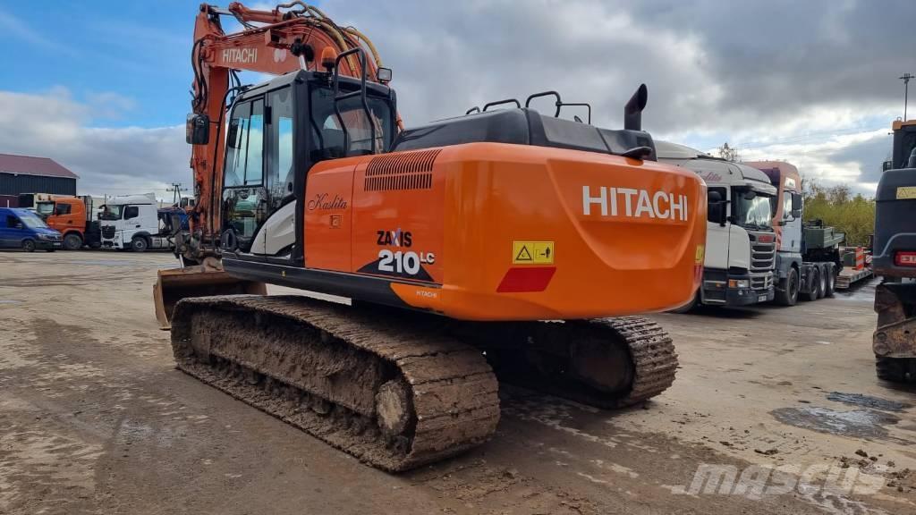Hitachi ZX 210 LC-6 Paletli ekskavatörler