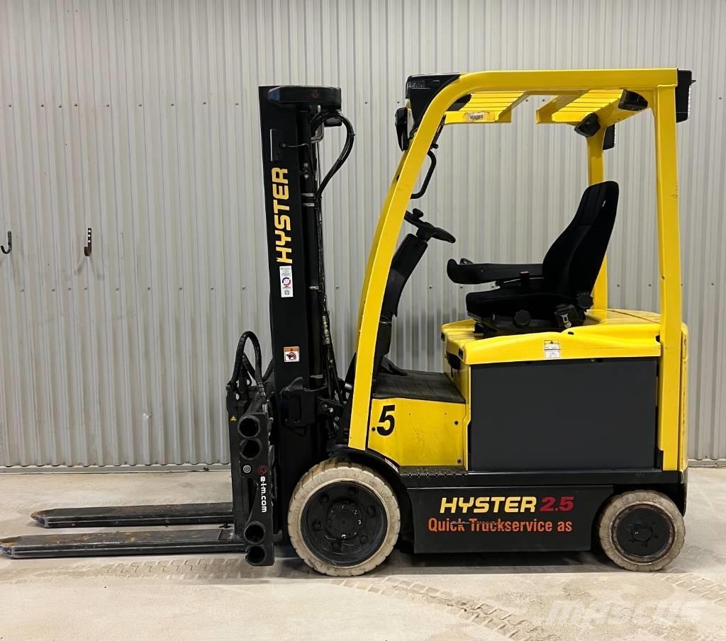 Hyster E2.5XN Elektrikli forkliftler