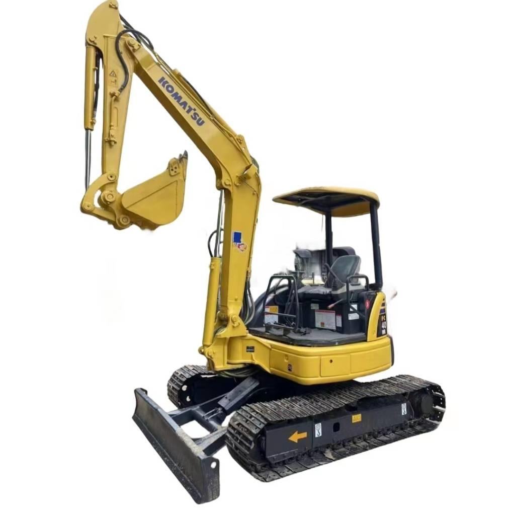 Komatsu PC 40 MR Mini ekskavatörler, 7 tona dek