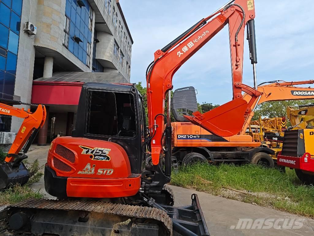 Kubota KX 155 Mini ekskavatörler, 7 tona dek