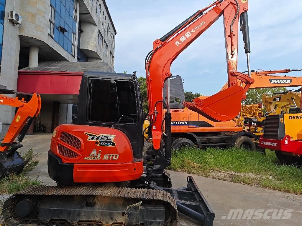 Kubota KX 155 Mini ekskavatörler, 7 tona dek