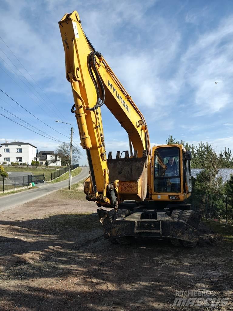 Hyundai 170W-7 Lastik tekerli ekskavatörler