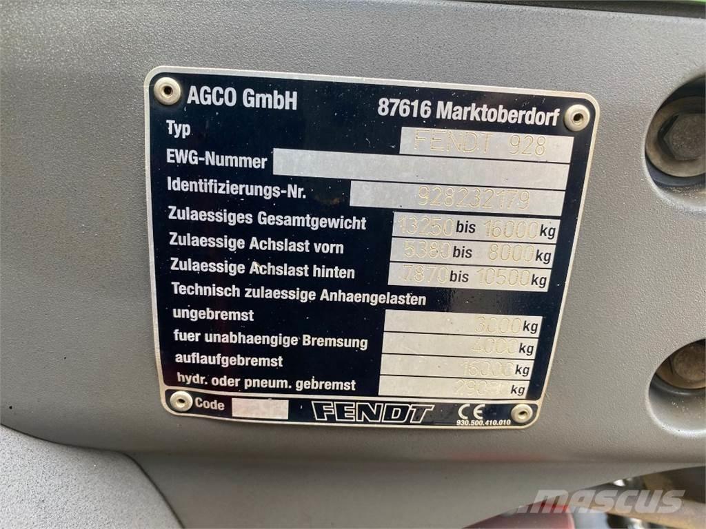 Fendt 930 Vario Traktörler