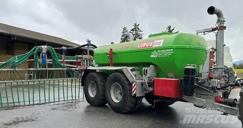 Eckart Lupus 125 Sivi gübre ve ilaç tankerleri