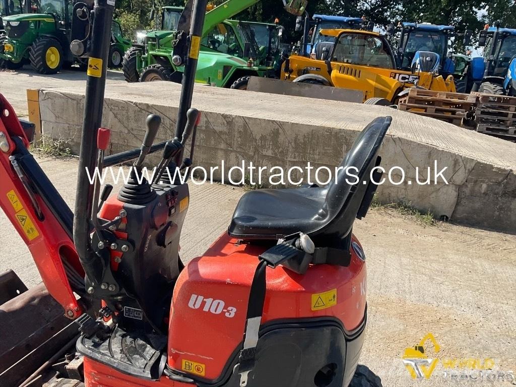 Kubota U 10-3 Mini ekskavatörler, 7 tona dek