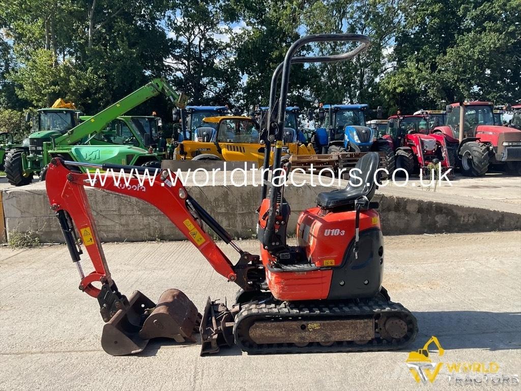 Kubota U 10-3 Mini ekskavatörler, 7 tona dek