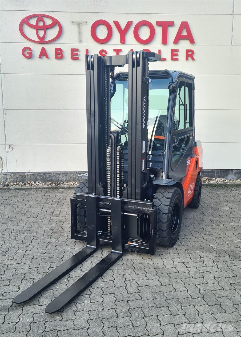 Toyota 52-8FDJF35 Dizel forkliftler