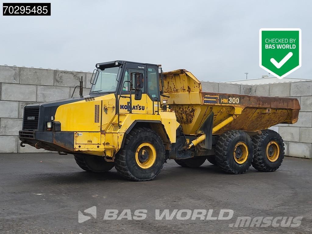 Komatsu HM300-2 Belden kirma kaya kamyonu