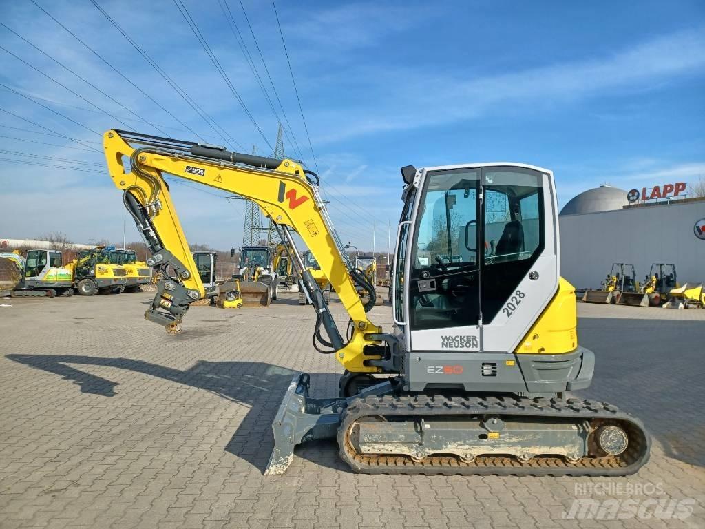 Wacker Neuson EZ50 Paletli ekskavatörler