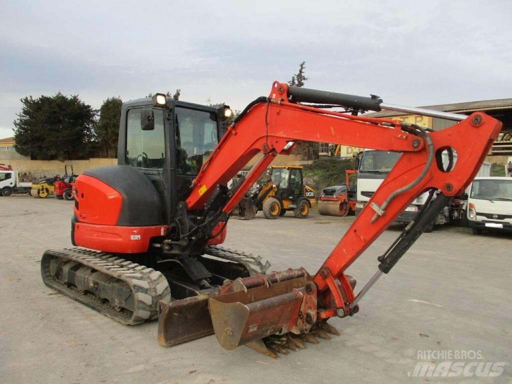 Kubota U 48-4 Mini ekskavatörler, 7 tona dek