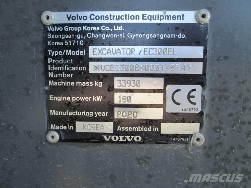 Volvo EC 300 EL Paletli ekskavatörler