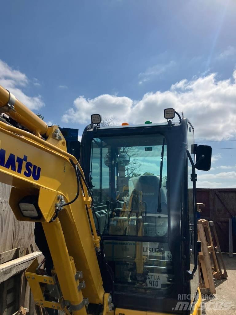 Komatsu PC 26 MR Mini ekskavatörler, 7 tona dek